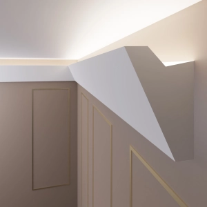 Stuckleiste für indirekte Beleuchtung LED Deckenleisten OL-60